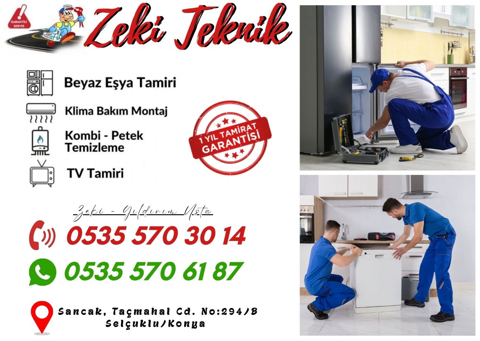 Selçuklu Arçelik Teknik Servisi